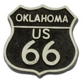 US Route 66 Oklahoma Lapel Pin